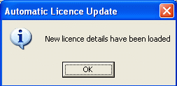 Auto Licence Update